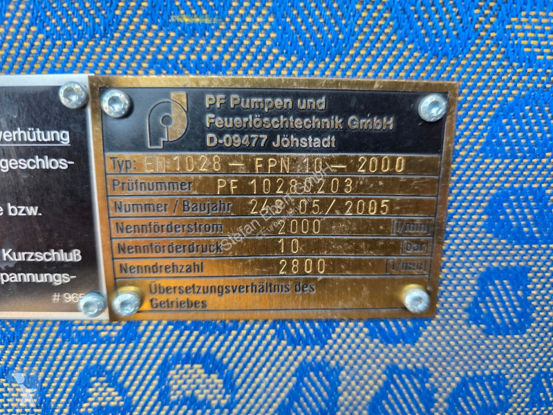 شاحنة MAN LE Feuerwehr Löschfahrzeug SLF 25/25