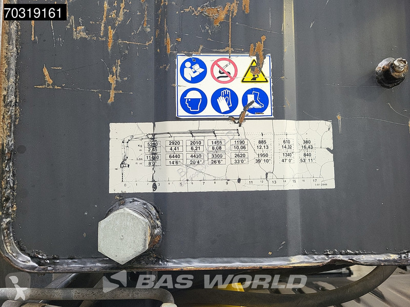 شاحنة DAF 250 4X2 HYVA HB150XE3 Crane Kran...