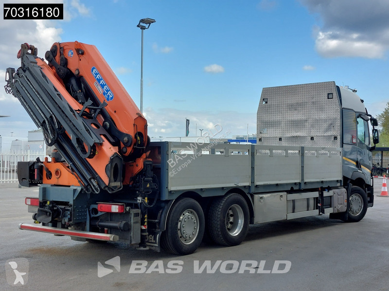 شاحنة Renault T 460 6X2 EFFER 395/5S + JIB 4S...