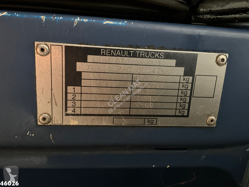 شاحنة Renault 430 VDL 21 Ton haakarmsysteem