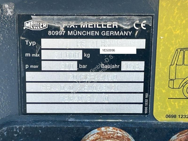 Camion Mercedes 2543 Meiller Abroller +MKG...