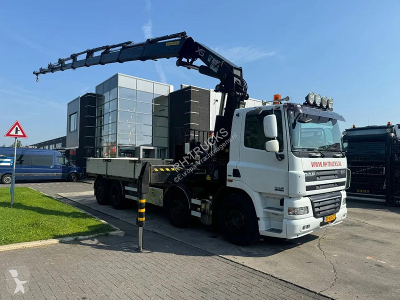 شاحنة DAF 85360 8x2 + HIAB 422E8 + REMOTE CONTROL