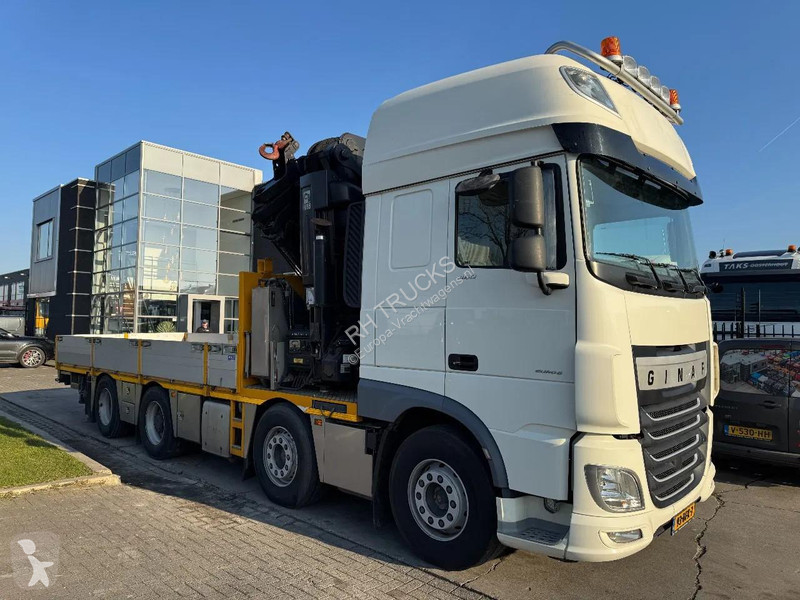 شاحنة DAF 8X2 - EURO 6 + HIAB 855 EP-6 + REMOTE...