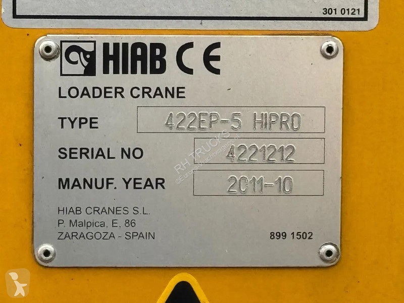 شاحنة DAF 85410 8X2 HIAB 422EP5 + REMOTE CONTROL