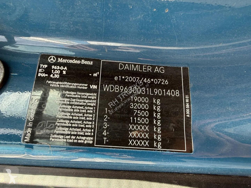 شاحنة Mercedes 1824 4X2 EURO 6 + THERMO KING +...