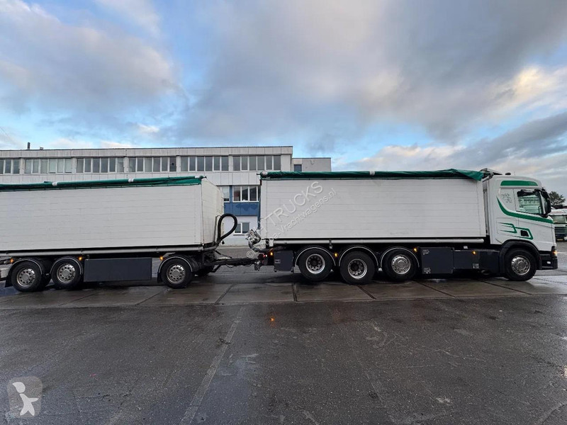 شاحنة Scania R500 NS 8X2 EURO 6 + NBS HANER KIPPER