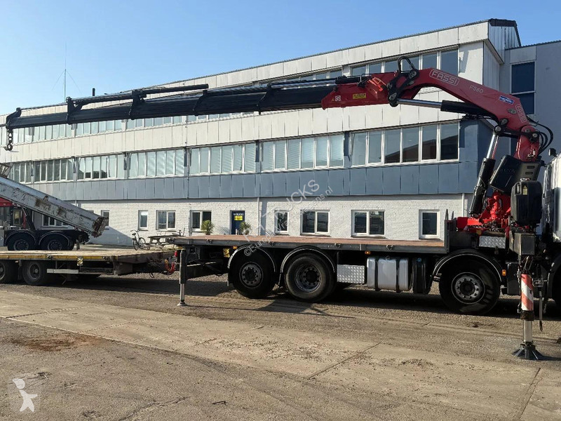 شاحنة Scania G440 8X2 EURO 5 + FASSI F5602.25 +...