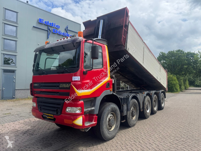 شاحنة Ginaf X 5450 S 10X 8 EURO 3 / MANUAL