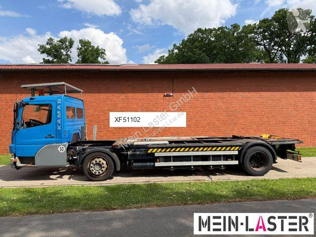 شاحنة Mercedes Kamag Wiesel Umsetzter Sattelplatte