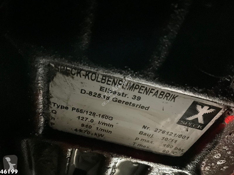 شاحنة Mercedes 516 CDI High Pressure unit