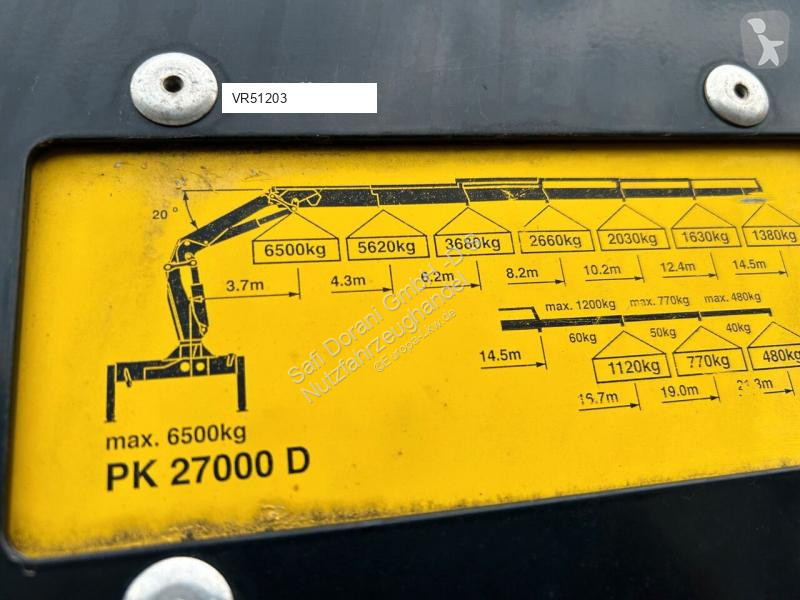 شاحنة Mercedes 2642 Pritsche Plattform BDF+PK...