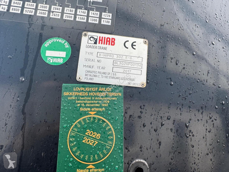 شاحنة Volvo 540 8X4 EURO 6 + HIAB X-HIPRO 302...