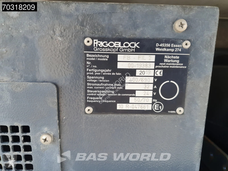 شاحنة Mercedes 1021 4X2 5,20m Box Frigoblock...