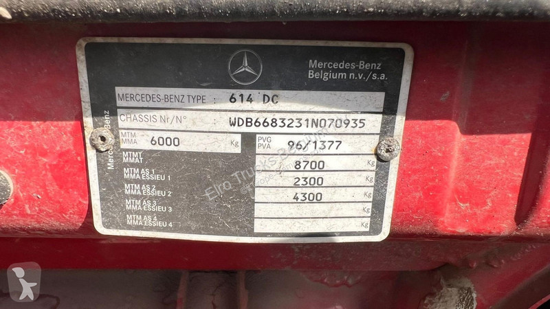 شاحنة Mercedes 614 (BELGIAN TRUCK / CAMION...