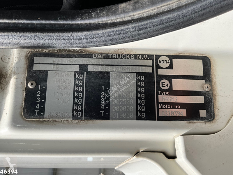 شاحنة DAF FAN  480 Euro 6 Hyvalift 20 Ton...