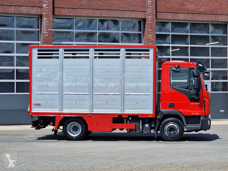 شاحنة Iveco 75.190 - Finkl Livestock 1 deck -...