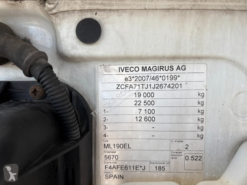 شاحنة Iveco 190E25 + PALFINGER PK 14.501 +...