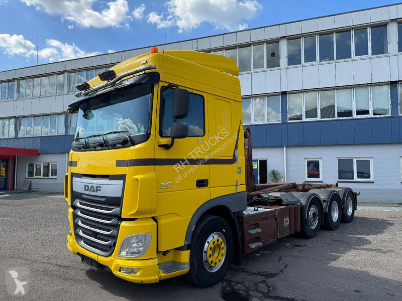 شاحنة DAF 510 8X2 EURO 6 + MEILLER 20 TON HOOKLIFT