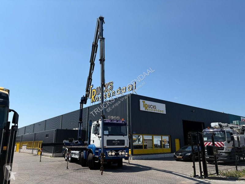 شاحنة MAN 41.430 + HMF 4220 K4   4X EXT + JIB...