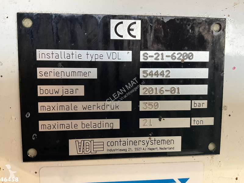 شاحنة DAF FAN  400 VDL 21 Ton haakarmsysteem...