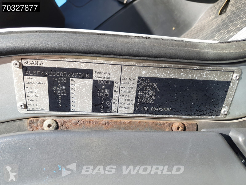 شاحنة Scania 230 4X2 New Clutch 7,55m Box 2,5t...