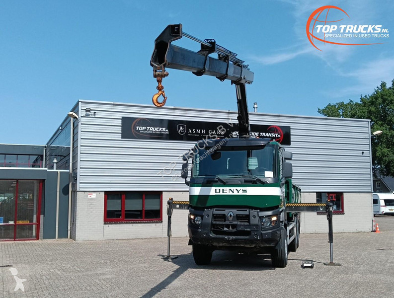شاحنة Renault K 460 6x6 -HIAB 18TM Crane,...