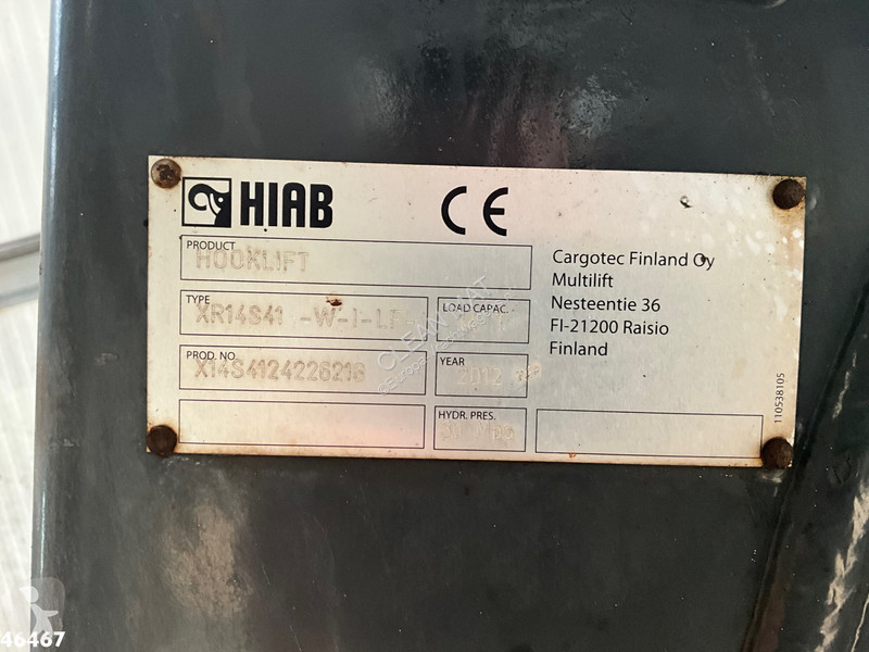 شاحنة Ginaf X 2221 L 4x4 Hiab 9 Tonmeter...