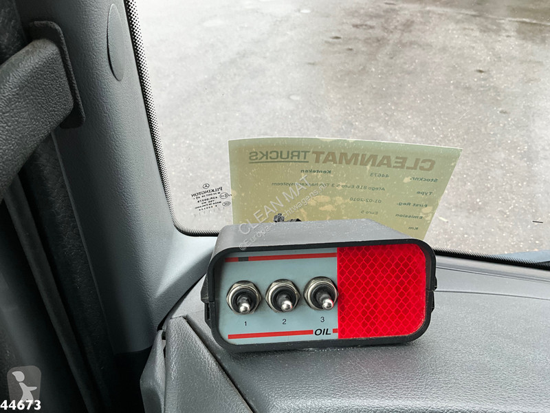 شاحنة Mercedes 816 Euro 5, 3 Ton haakarmsysteem