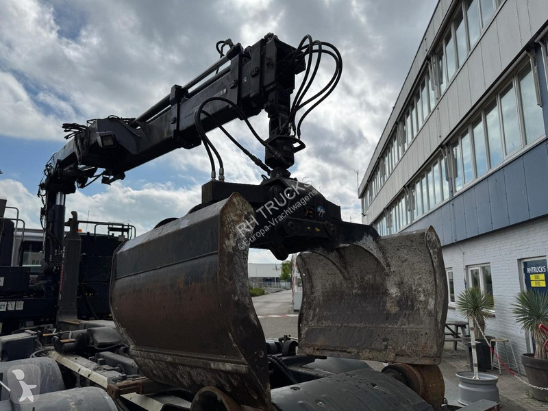 شاحنة DAF 75250 6X2 + HIAB 166 ES-3 + REMOTE +...
