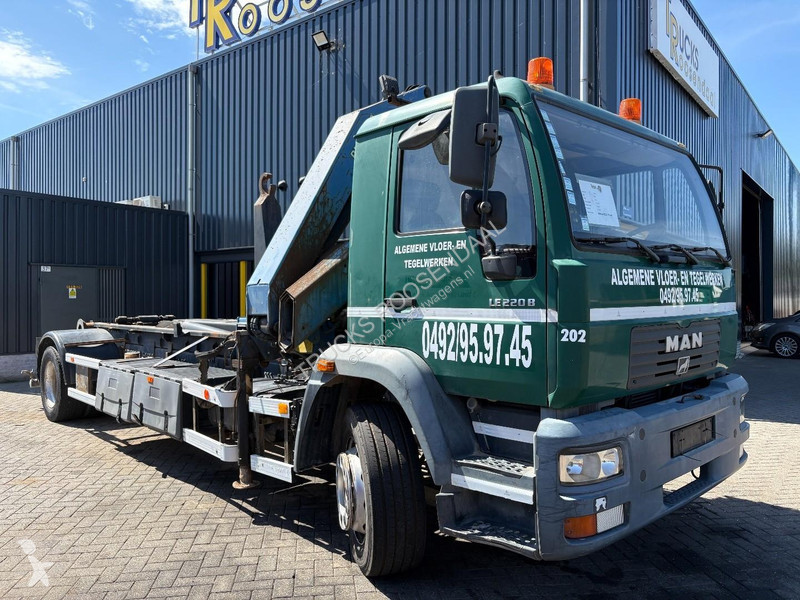 شاحنة MAN 220 B + PALFINGER PK 14080 - 3X EXT +...