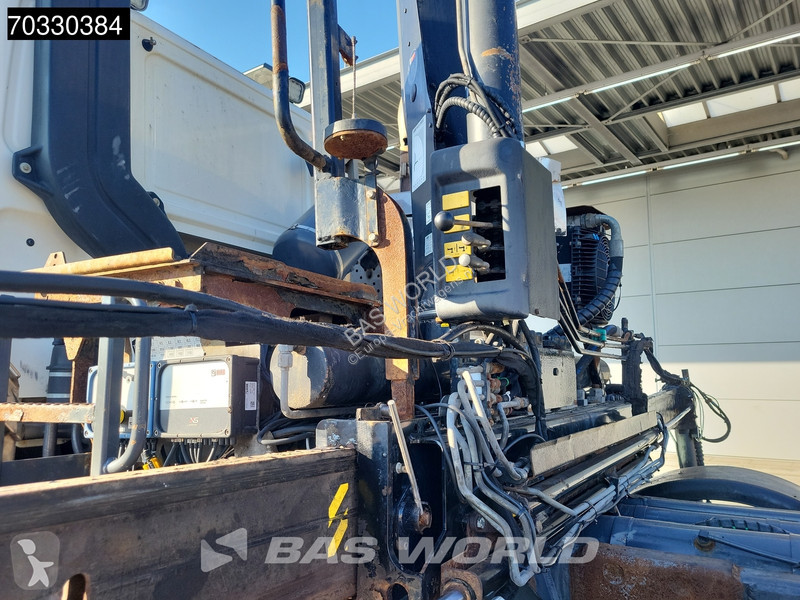 شاحنة DAF 460 8X2 HIAB 144 B-3 HIDUO Crane kran...