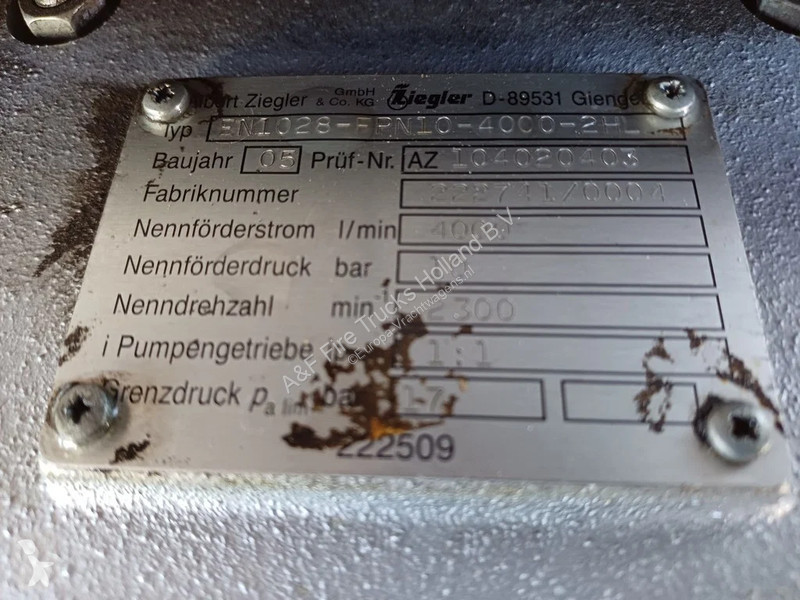 Грузовик Volvo Penta Ziegler M.S.A. FPN-10-4000
