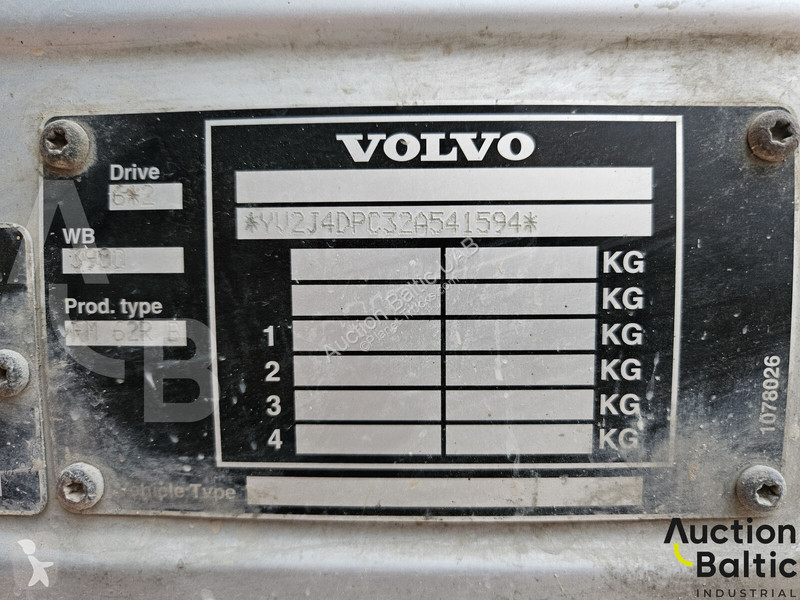 Betonárske zariadenie Volvo