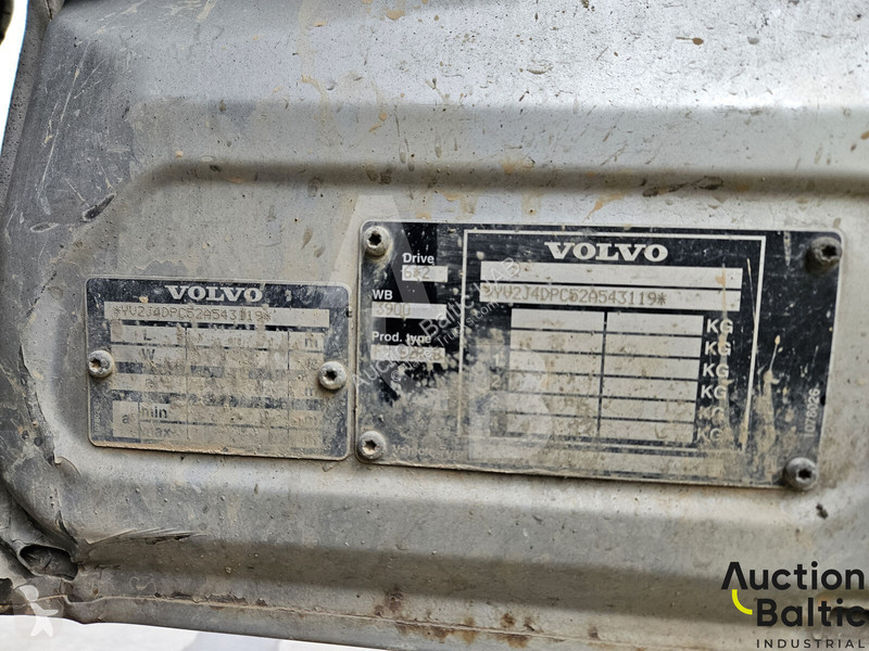 Betonárske zariadenie Volvo