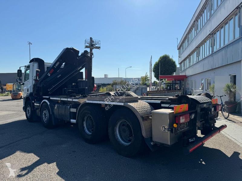شاحنة DAF 400 8X4 EURO 6 + HIAB X-HIDUO 256EP-4...