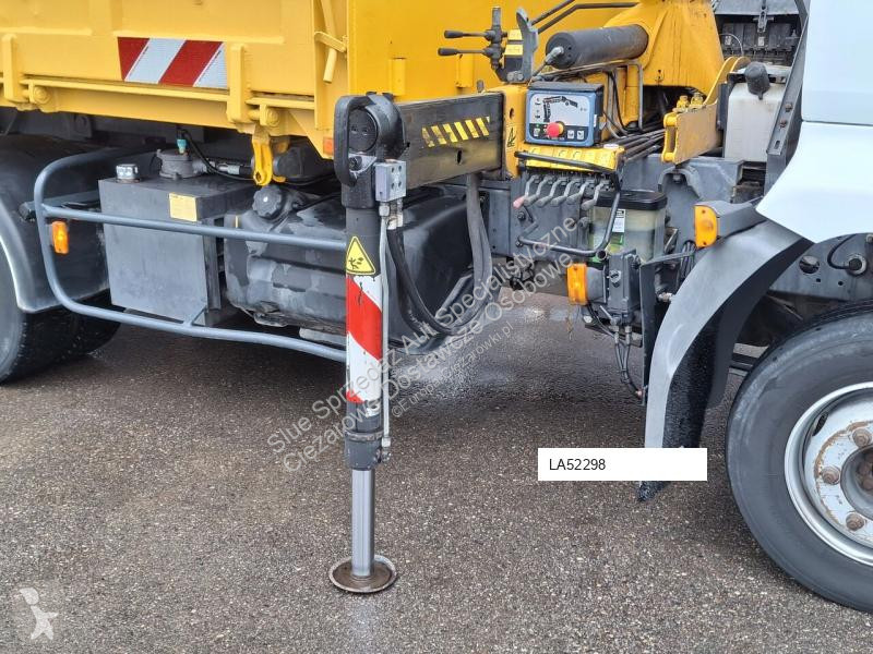 Camión Renault HDS Wagen Kran Wywrotka