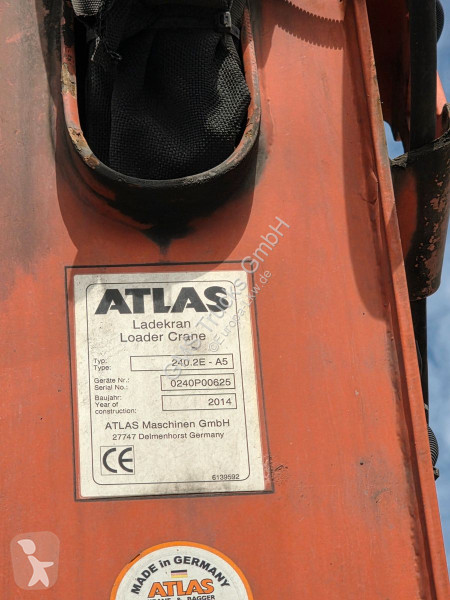 Camión Volvo 500 / 6X4 / EEV / 18m Atlas Kran