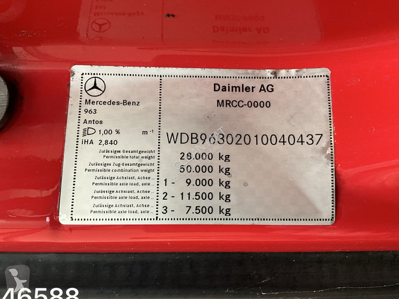 Camión Mercedes ANTOS 2643 Euro 6 Multilift 26...