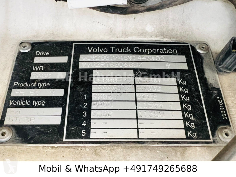 Camion Volvo 540 Globe LL 6x4...