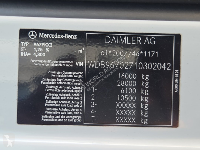 شاحنة Mercedes 1527