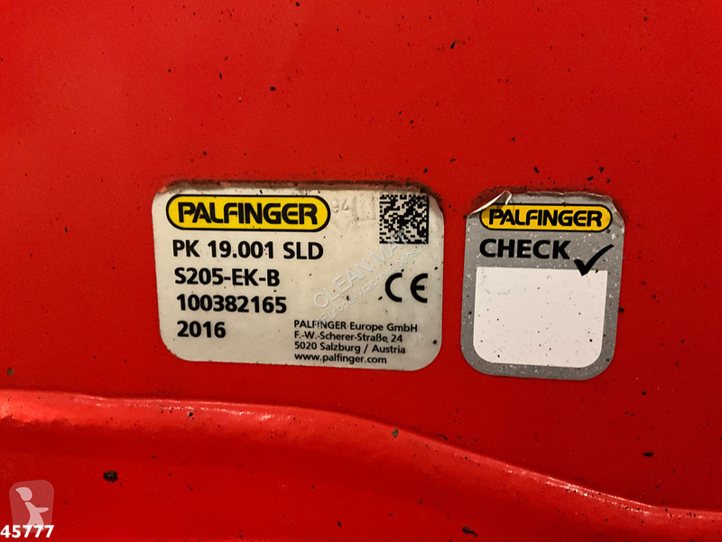 Renault C 460 Euro 6 8x4 Palfinger 19 Tonmeter...