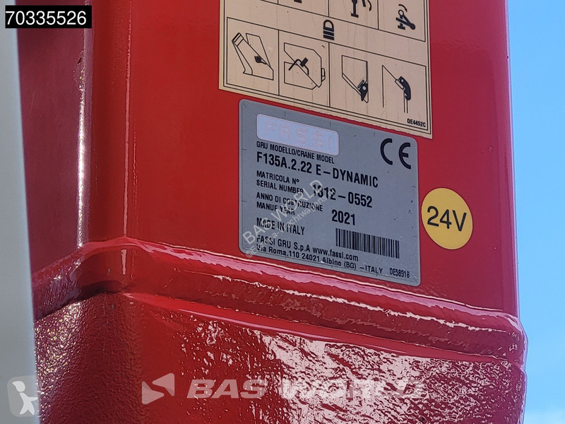Mercedes 1623 4X2 16tonner FASSI F135.2.22 E...