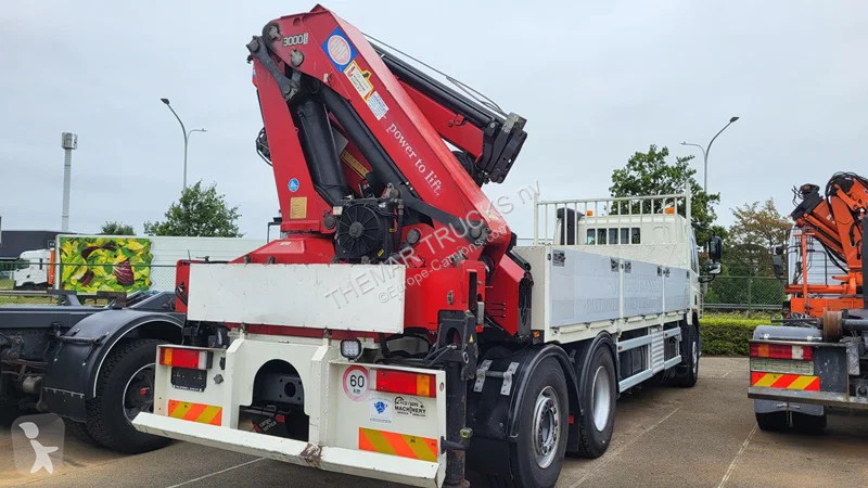Camion DAF 75310 +HMF 3000 Powerlift crane 30T...