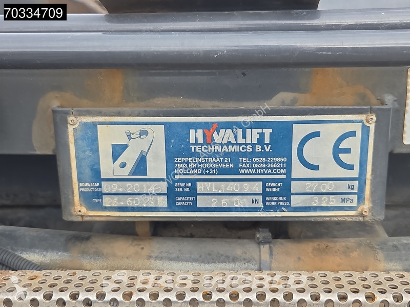 Renault C 380 6X2 HYVA Lift containersystem...