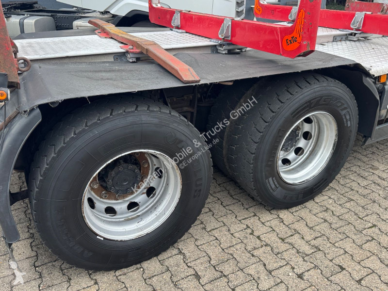Lastbil MAN 33.500  6x4 Holztransporter Kran...