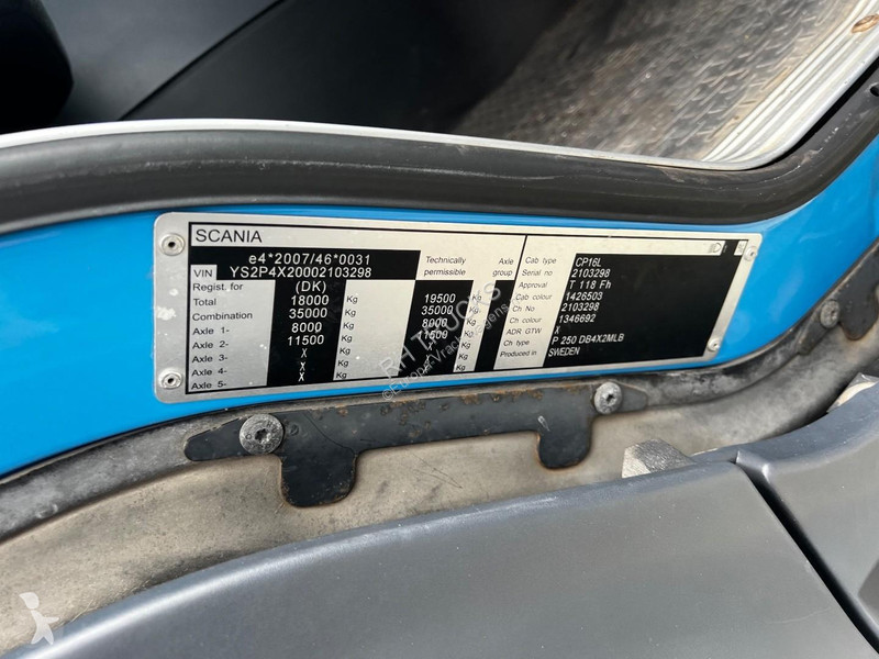 Kamion Scania P250 4X2 EURO 6 + PAFINGER IFT...