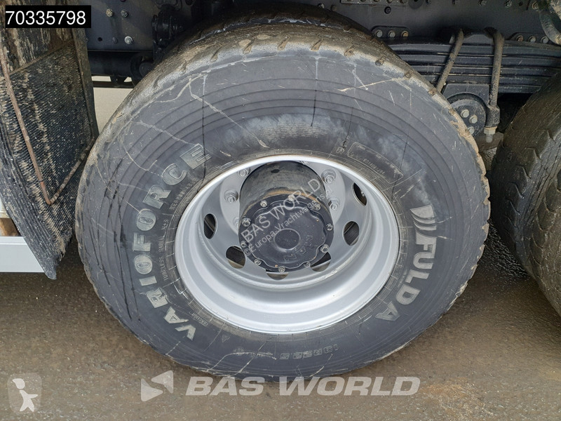 Lastbil MAN TGS 8X4 15m3 tipper steel...