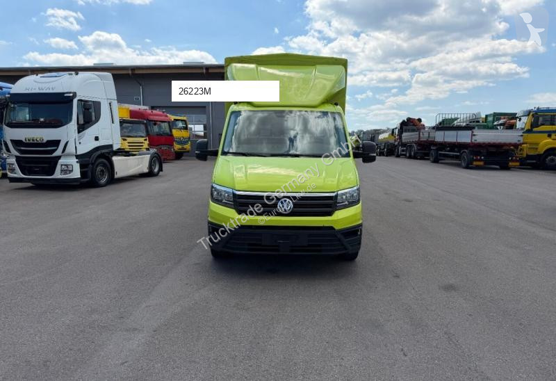 Lastbil Volkswagen 35 Pritsche Plane LBW Turbo