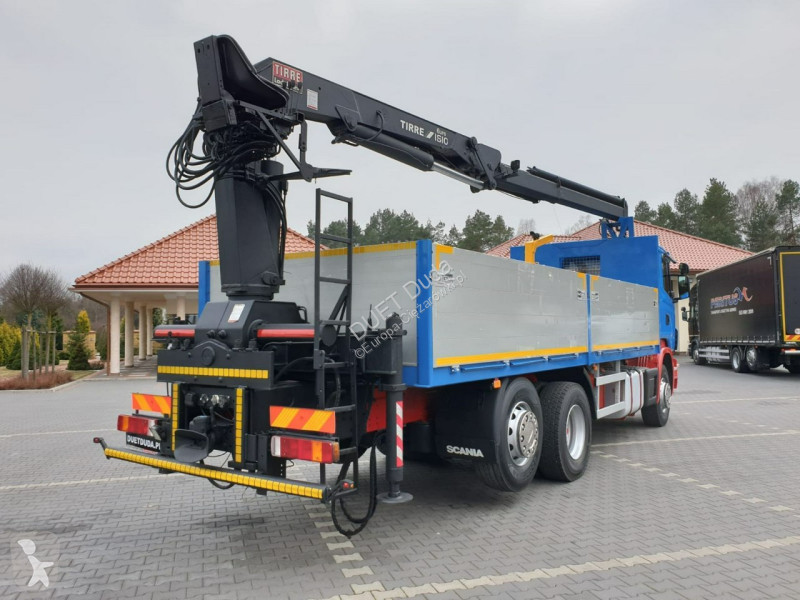 Kamion Scania R 400 LB 6x2 HDS Budowlanka Widły...