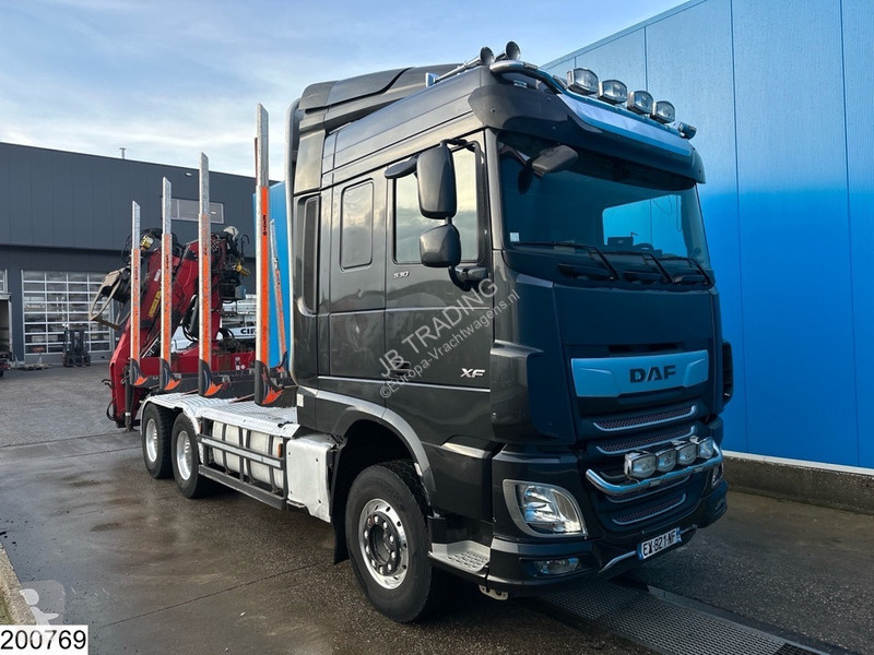 Camion DAF 530 6x4, Wood transport, Retarder,...